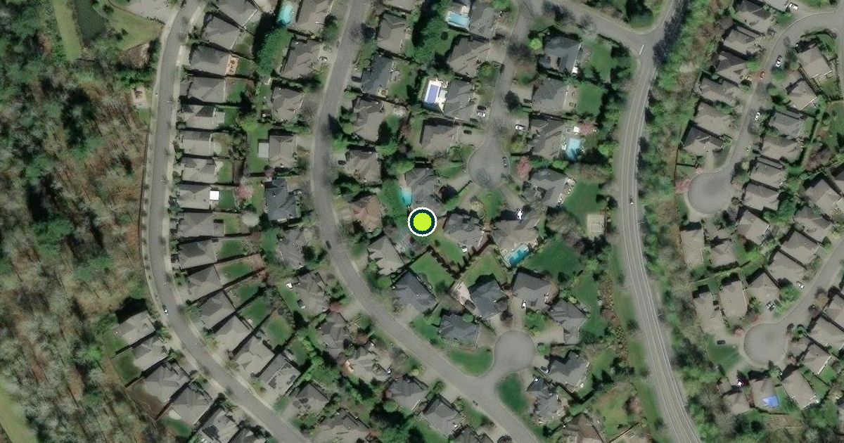 Satellite view of Sammamish Pickleball Courts