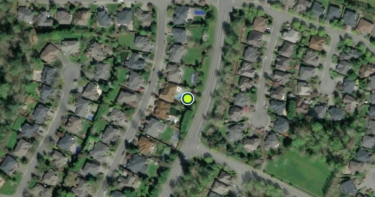 Satellite view of Sammamish Pickleball Courts