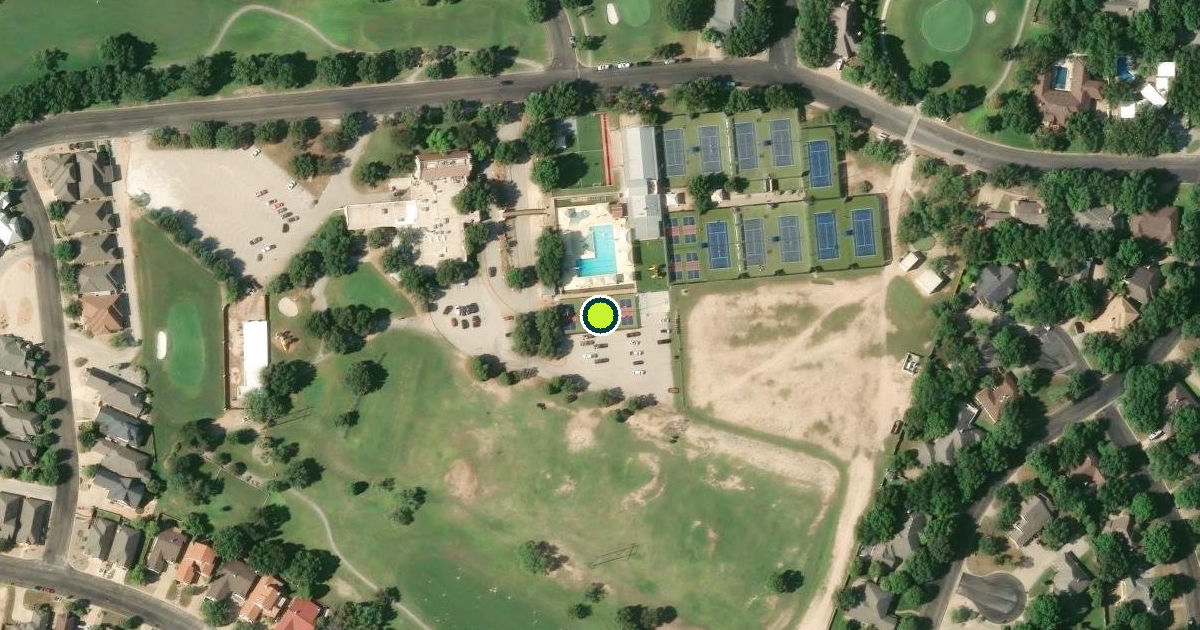Satellite view of San Angelo Pickleball Courts
