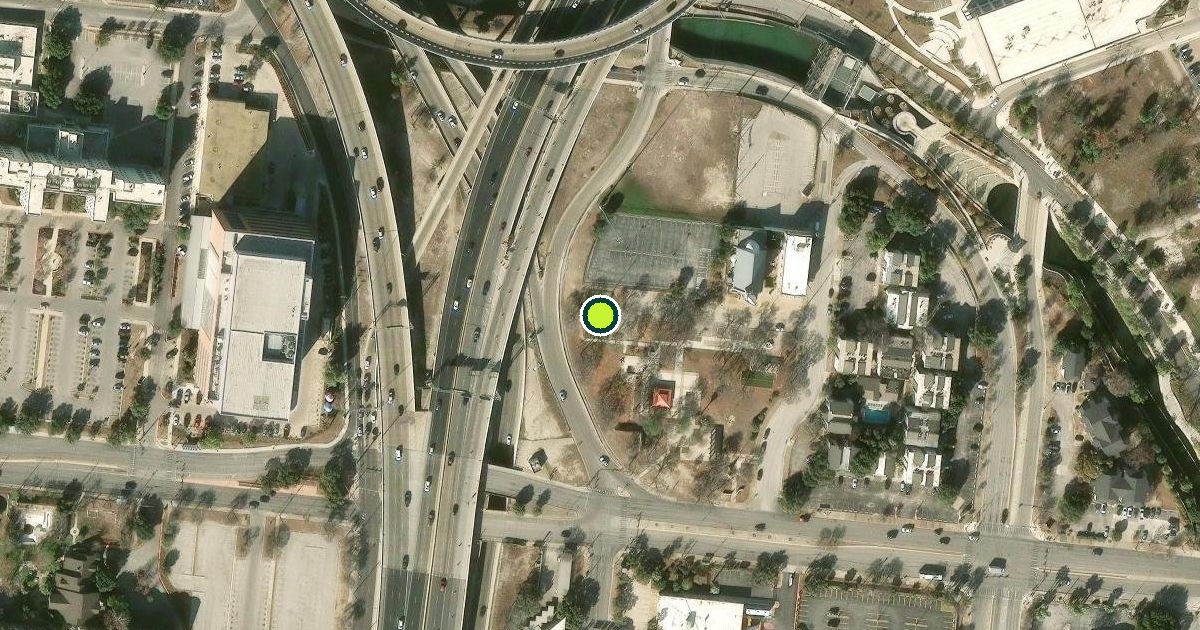 Satellite view of San Antonio Pickleball Courts