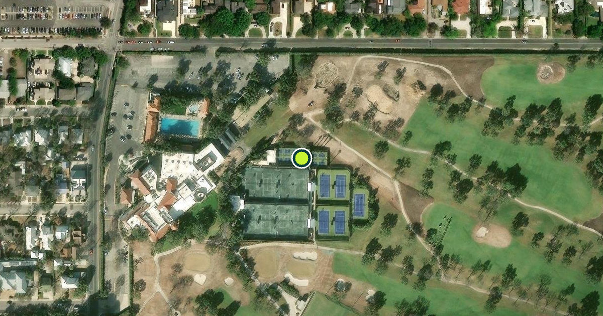 Satellite view of San Antonio Pickleball Courts