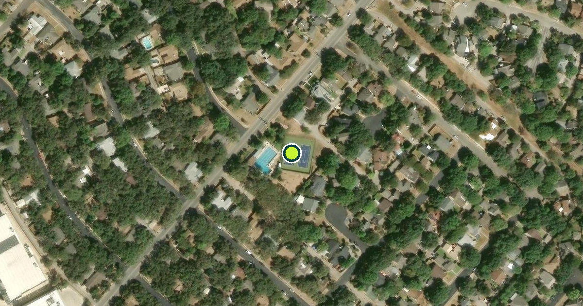 Satellite view of San Antonio Pickleball Courts