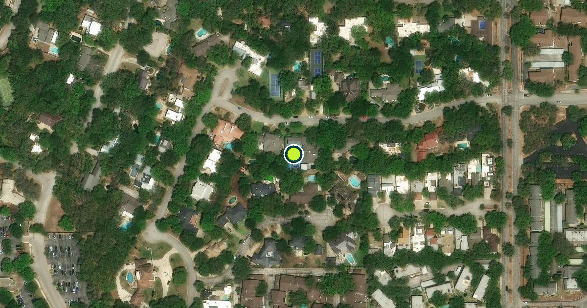 Satellite view of San Antonio Pickleball Courts