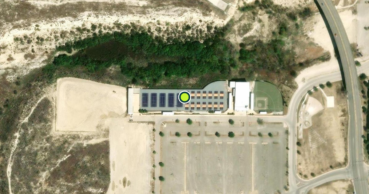Satellite view of San Antonio Pickleball Courts