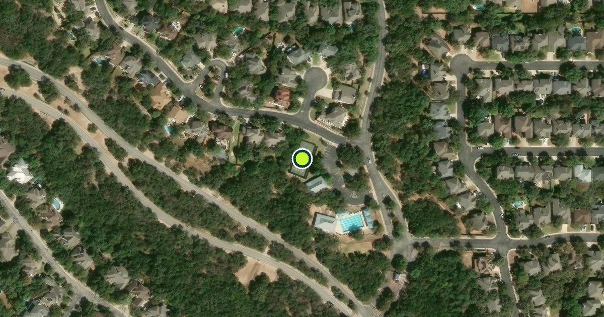 Satellite view of San Antonio Pickleball Courts