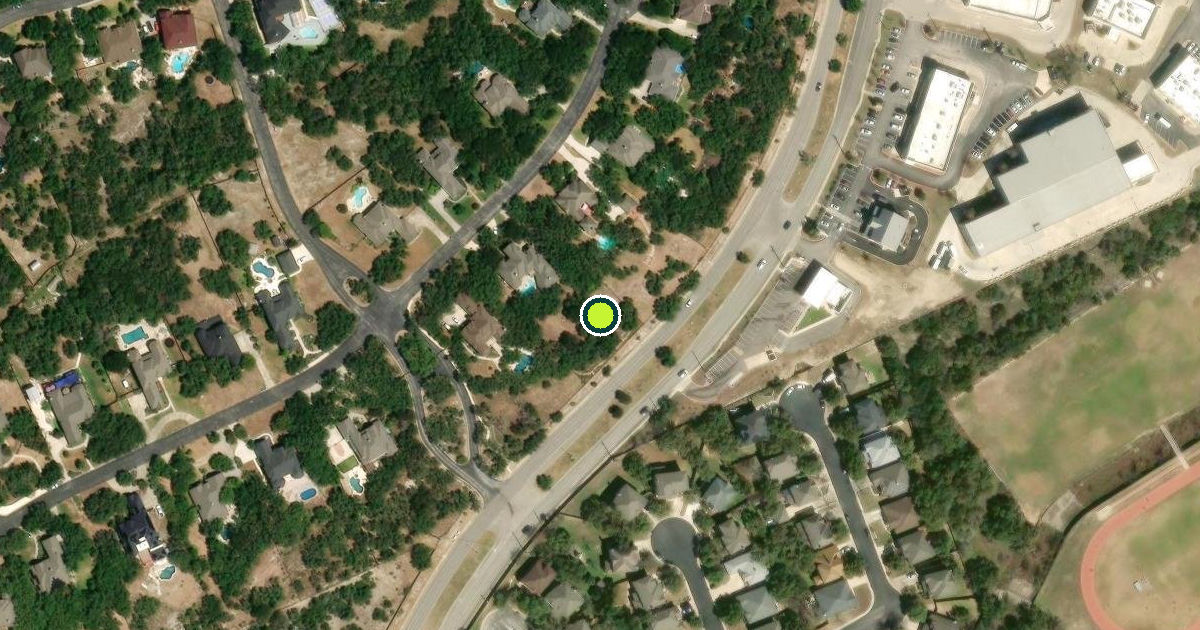 Satellite view of San Antonio Pickleball Courts