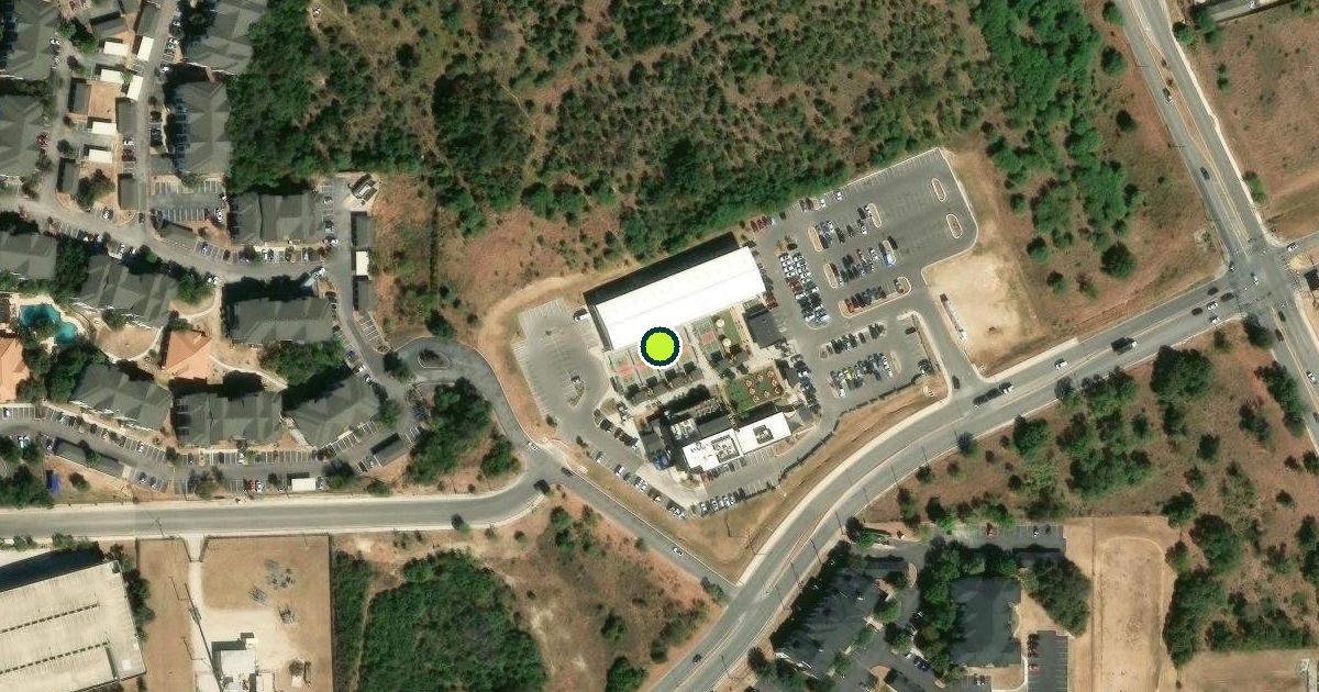 Satellite view of San Antonio Pickleball Courts