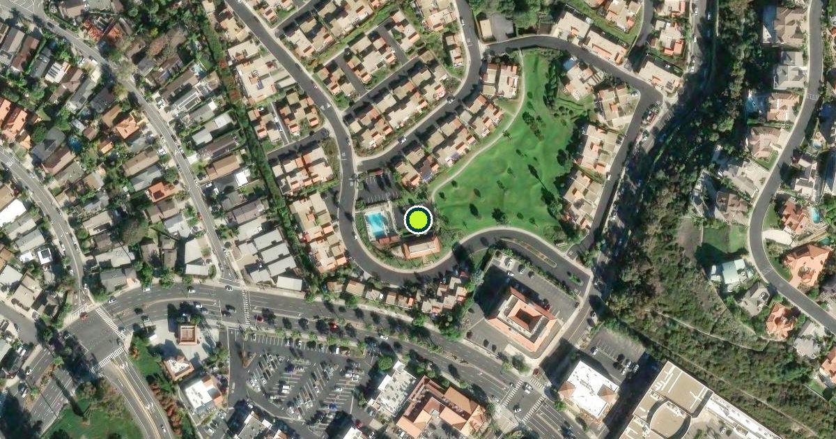 Satellite view of San Clemente Pickleball Courts