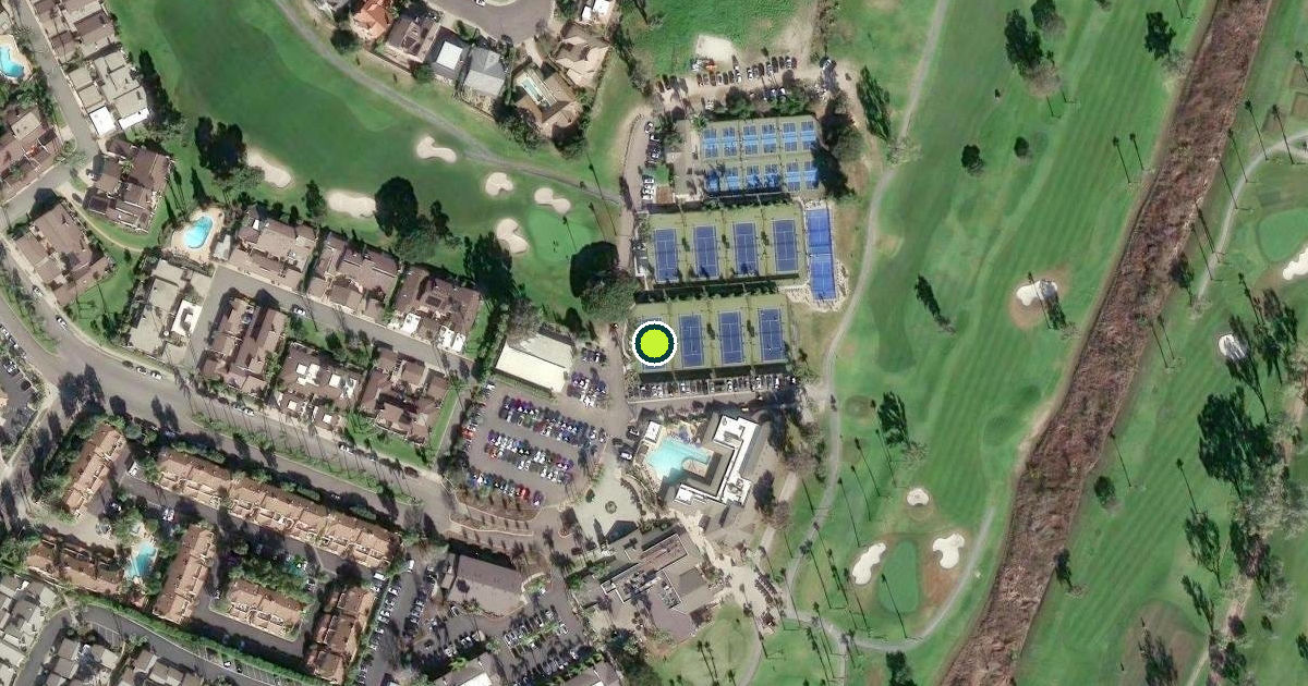 Satellite view of San Diego County Pickleball Courts