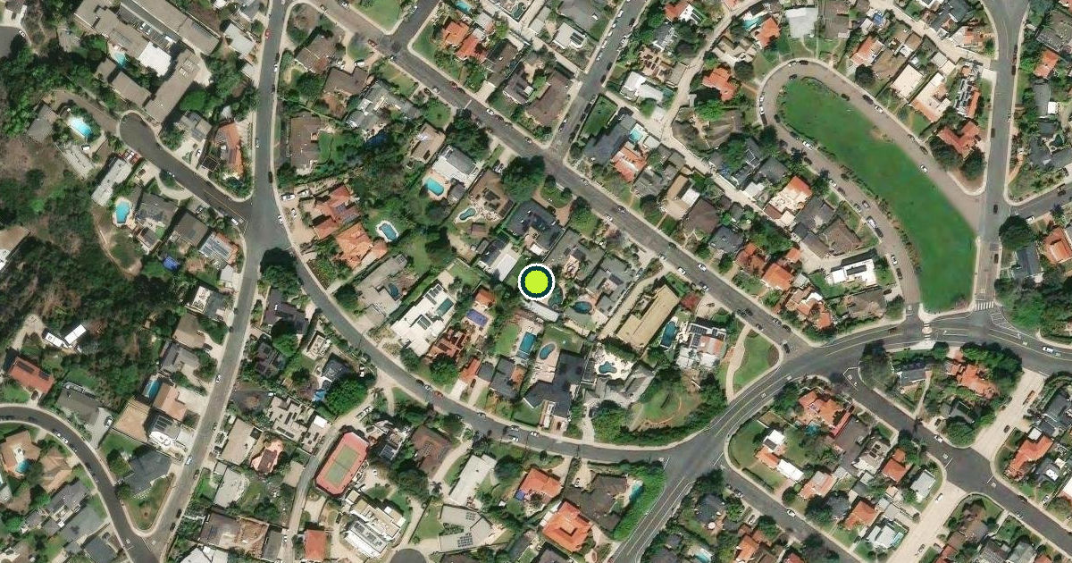 Satellite view of San Diego Pickleball Courts