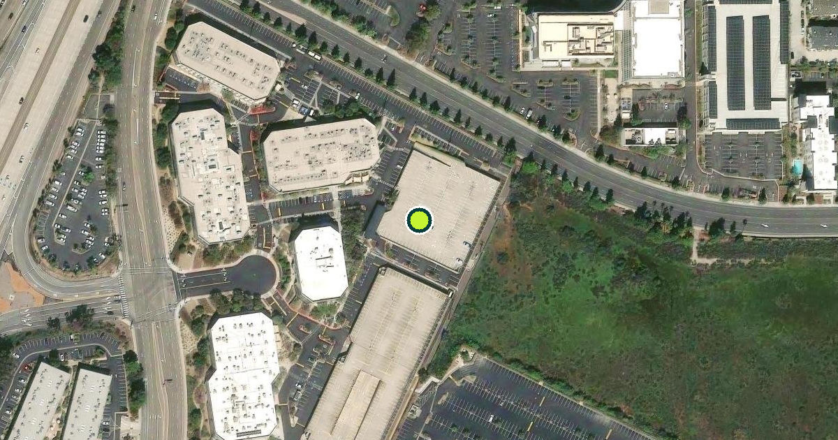 Satellite view of San Diego Pickleball Courts