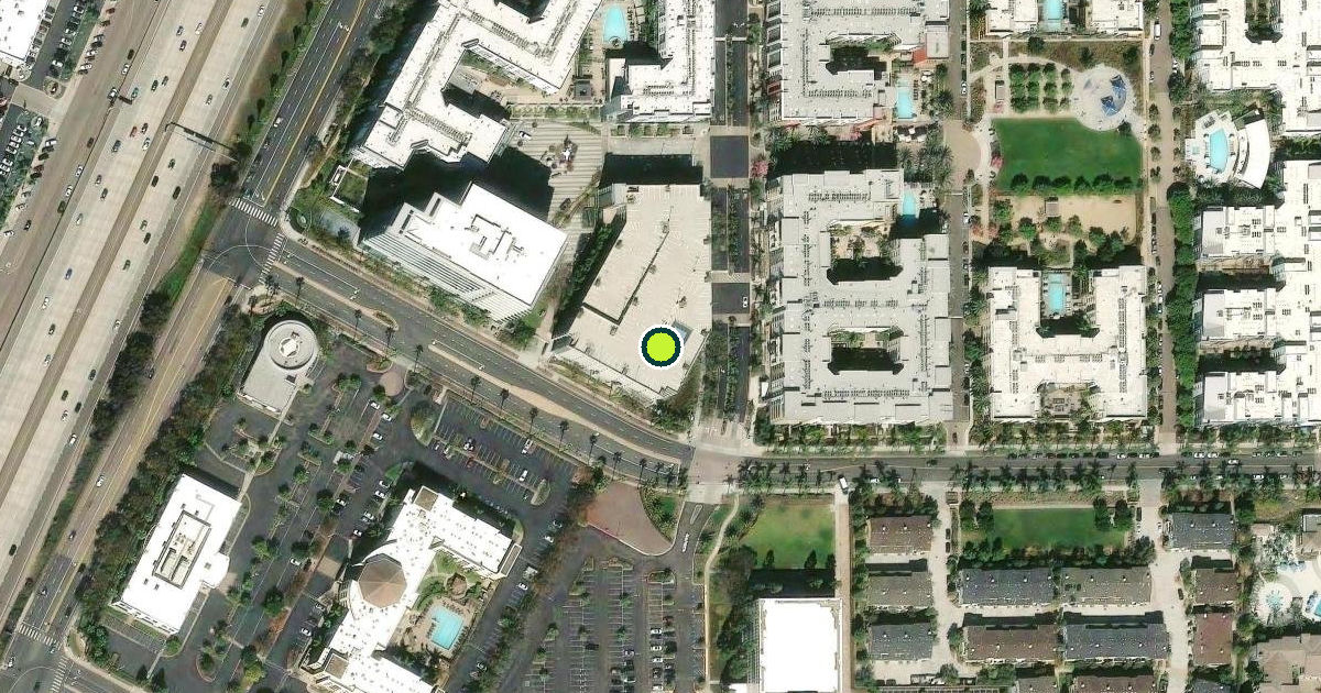 Satellite view of San Diego Pickleball Courts