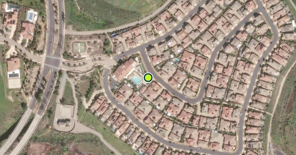 Satellite view of San Diego Pickleball Courts