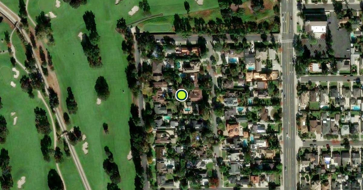 Satellite view of San Gabriel Pickleball Courts