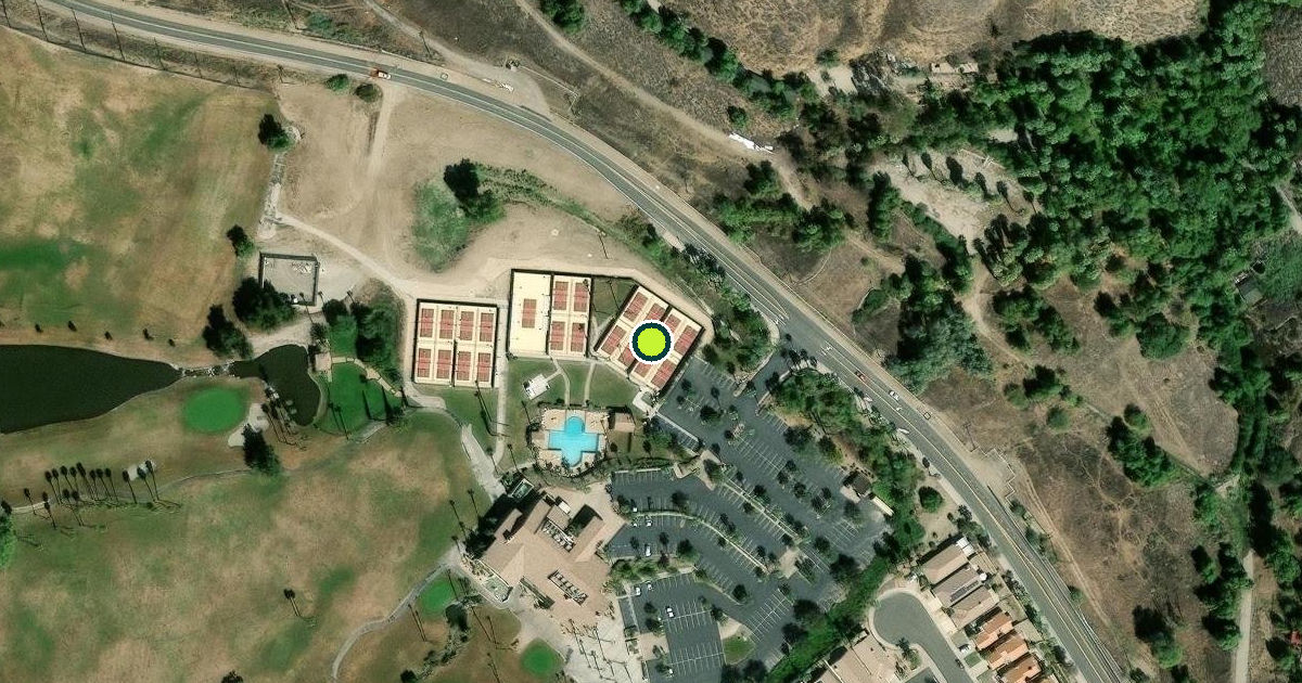 Satellite view of San Jacinto Pickleball Courts