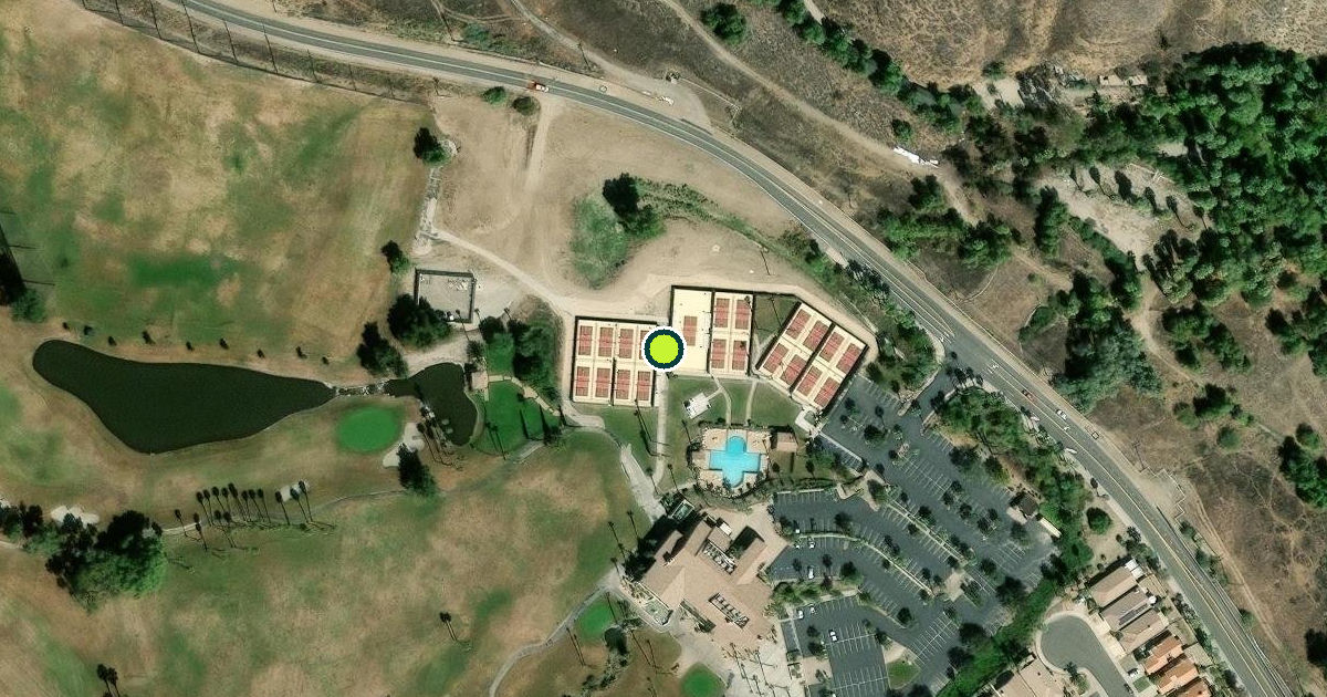 Satellite view of San Jacinto Pickleball Courts