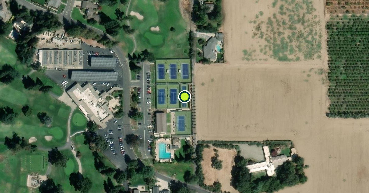 Satellite view of San Joaquin County Pickleball Courts