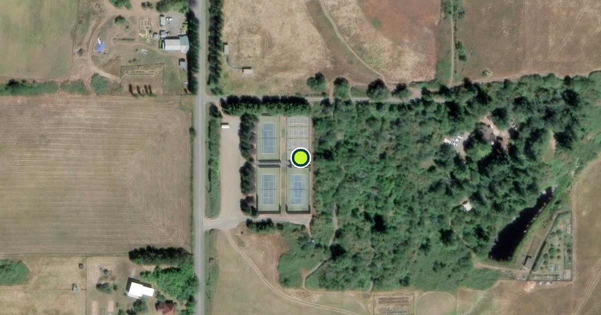 Satellite view of San Juan County Pickleball Courts