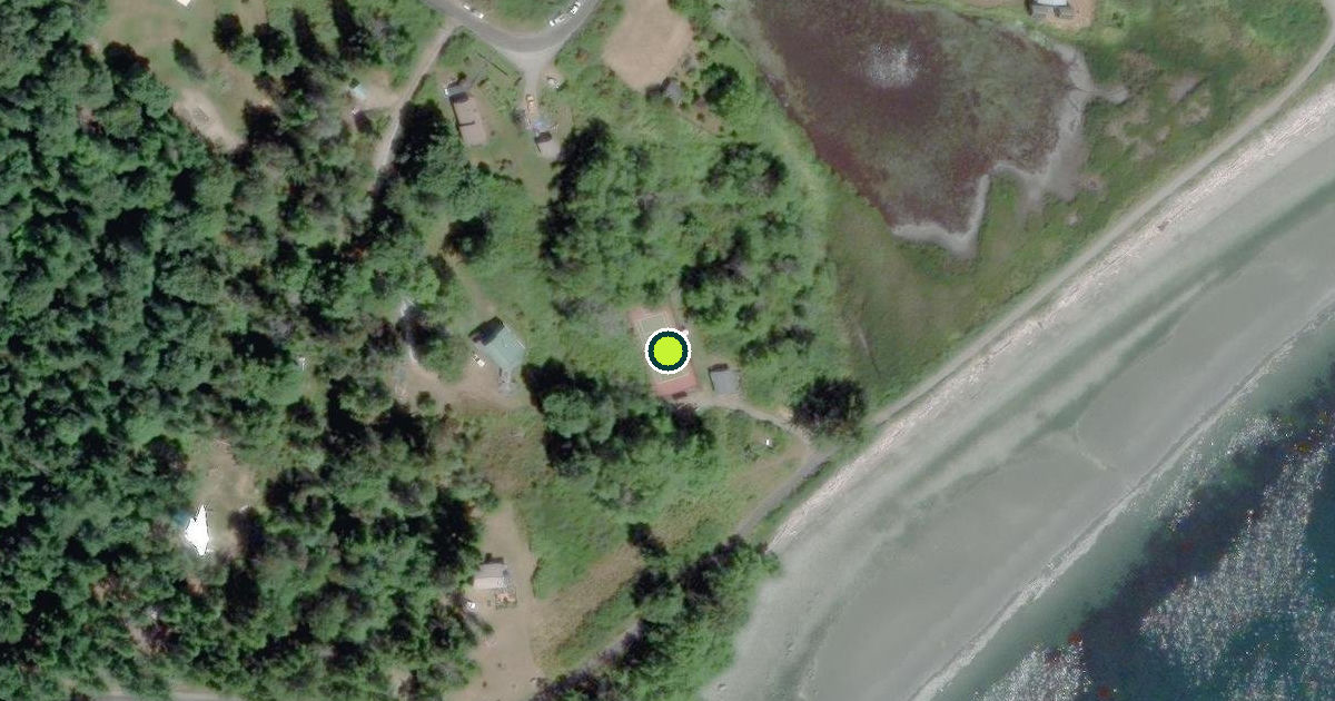 Satellite view of San Juan County Pickleball Courts