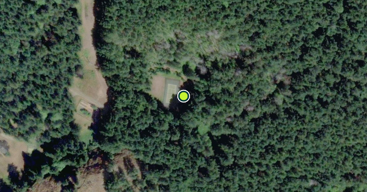 Satellite view of San Juan County Pickleball Courts