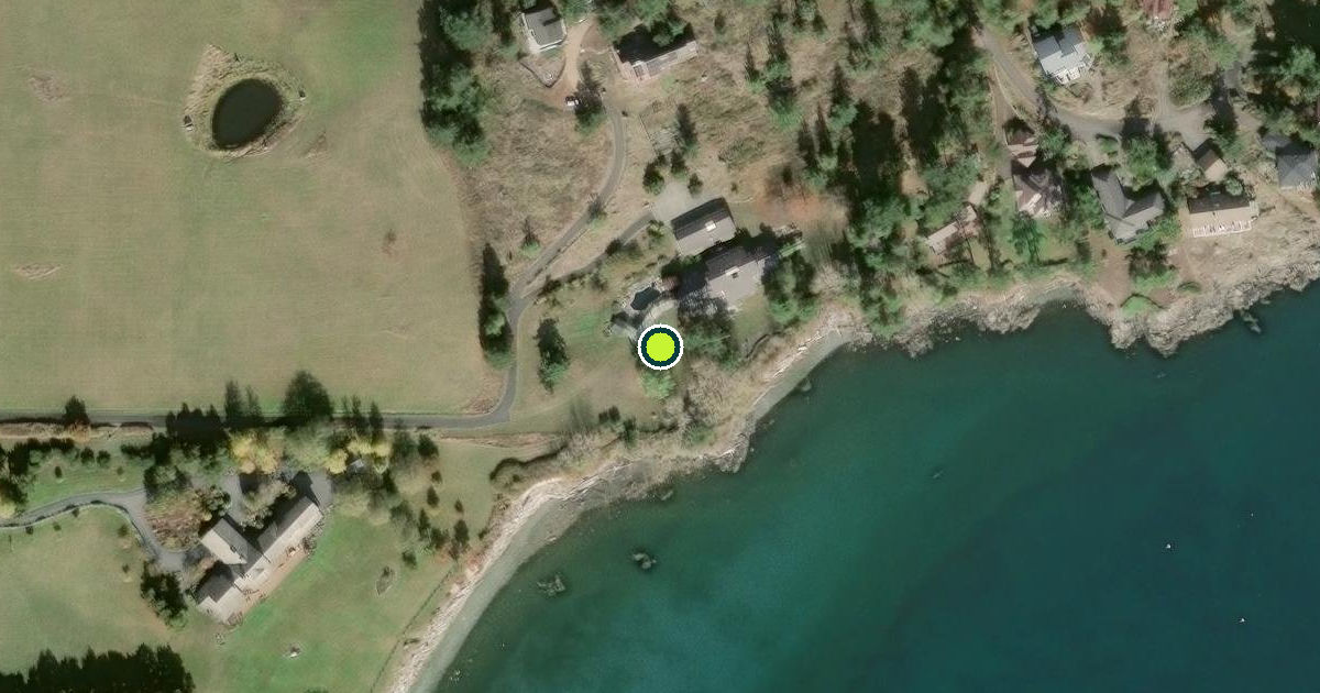 Satellite view of San Juan County Pickleball Courts
