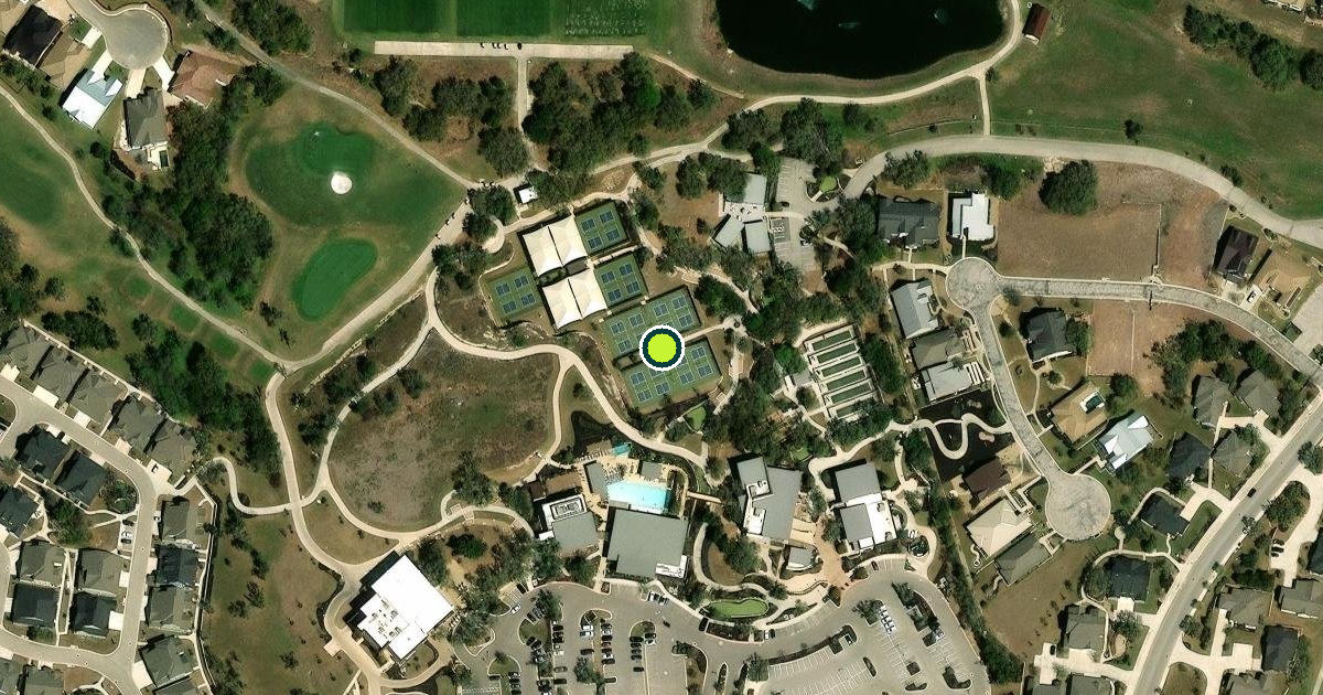 Satellite view of San Marcos Pickleball Courts
