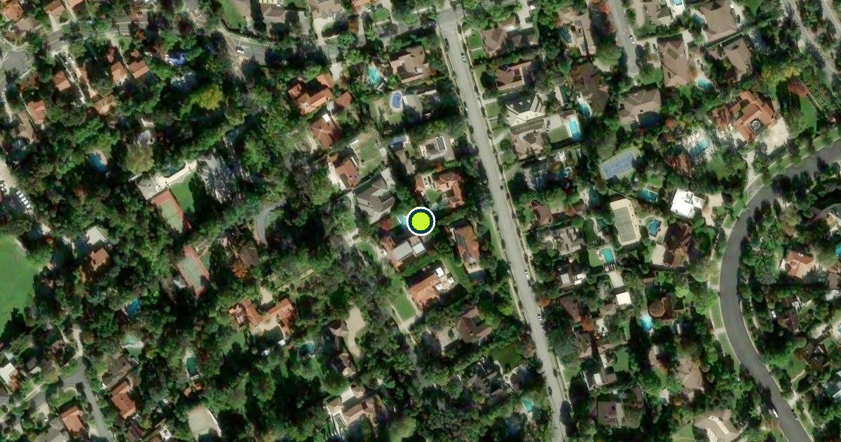 Satellite view of San Marino Pickleball Courts