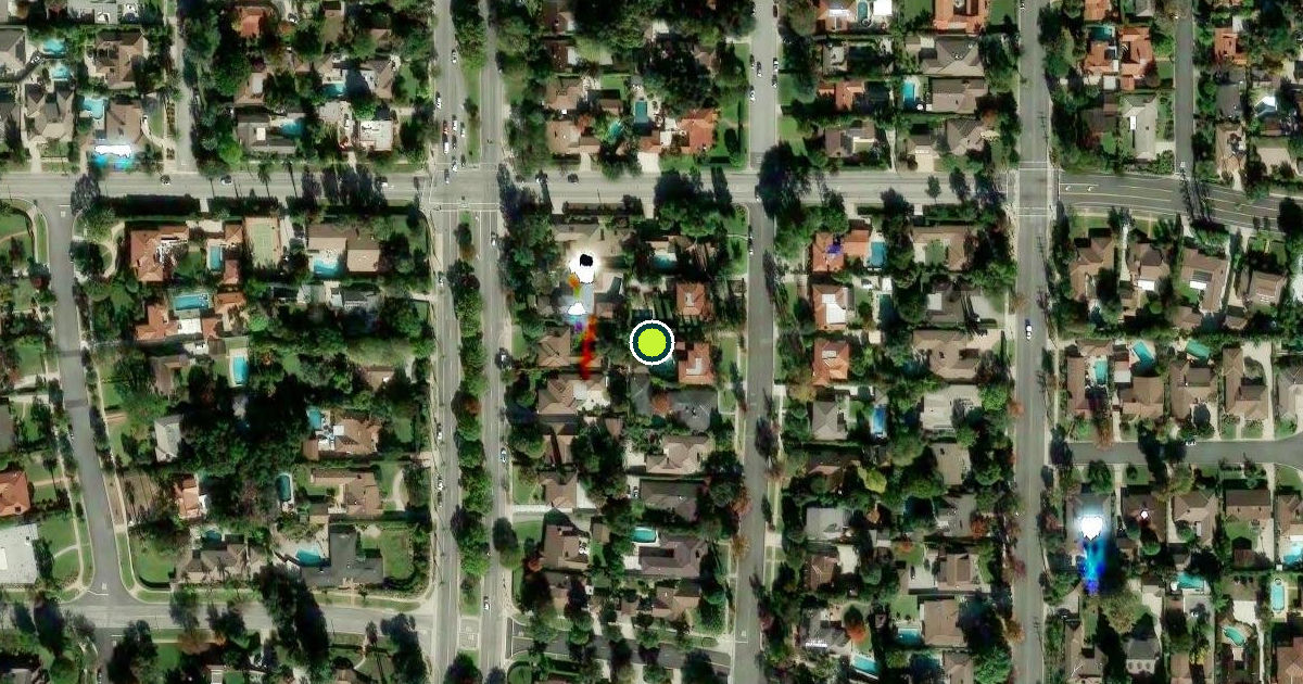 Satellite view of San Marino Pickleball Courts