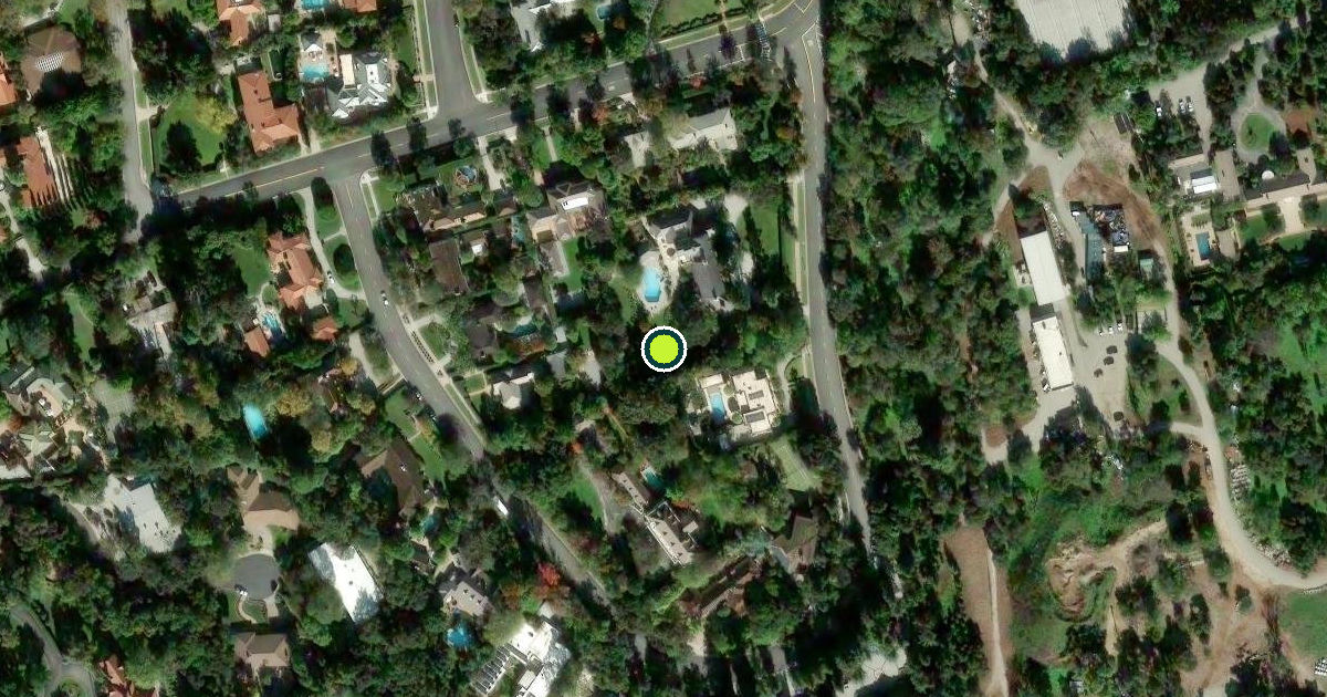 Satellite view of San Marino Pickleball Courts