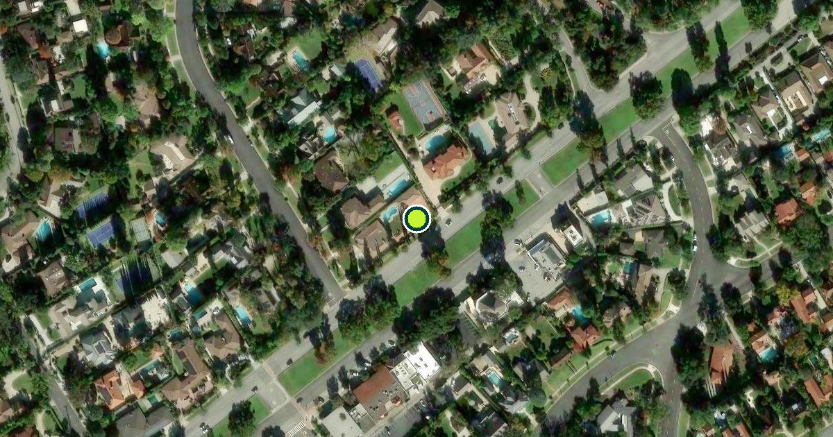 Satellite view of San Marino Pickleball Courts