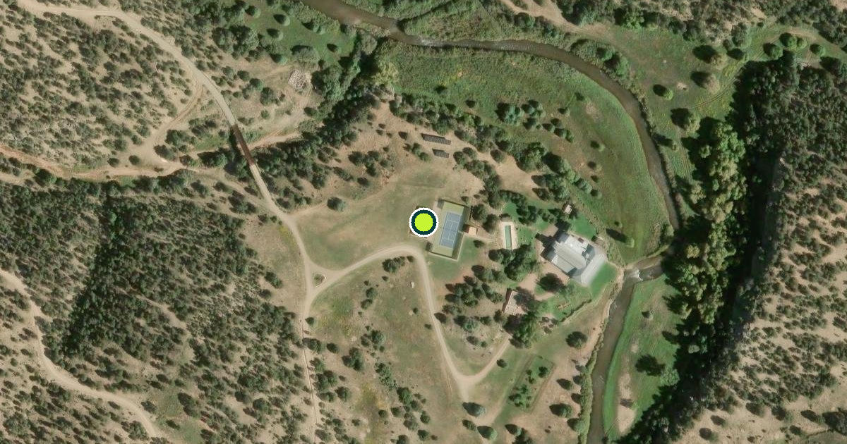 Satellite view of San Miguel County Pickleball Courts