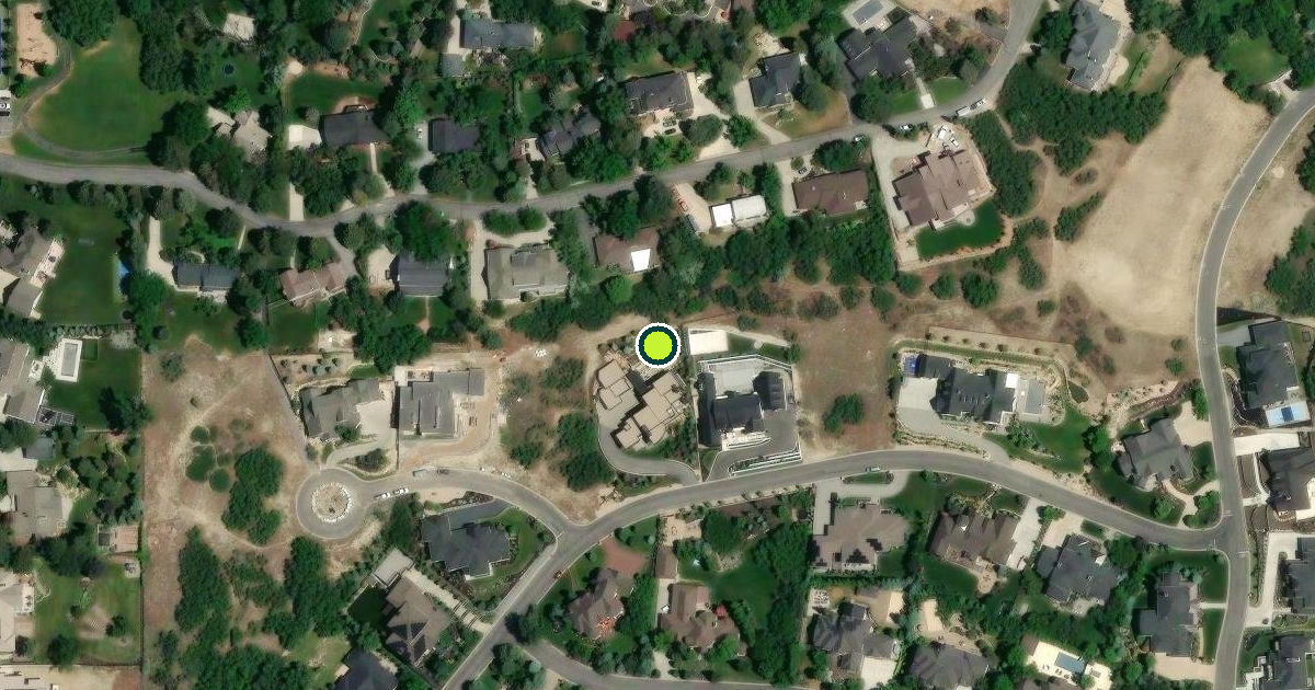 Satellite view of Sandy Pickleball Courts