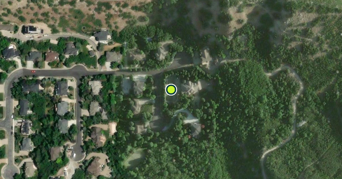Satellite view of Sandy Pickleball Courts