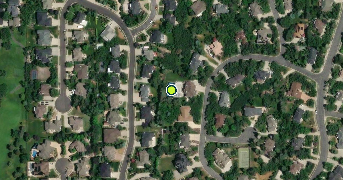 Satellite view of Sandy Pickleball Courts