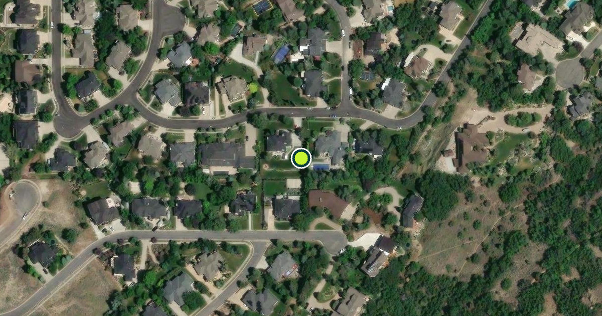 Satellite view of Sandy Pickleball Courts