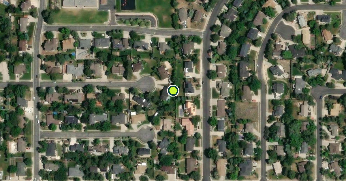 Satellite view of Sandy Pickleball Courts