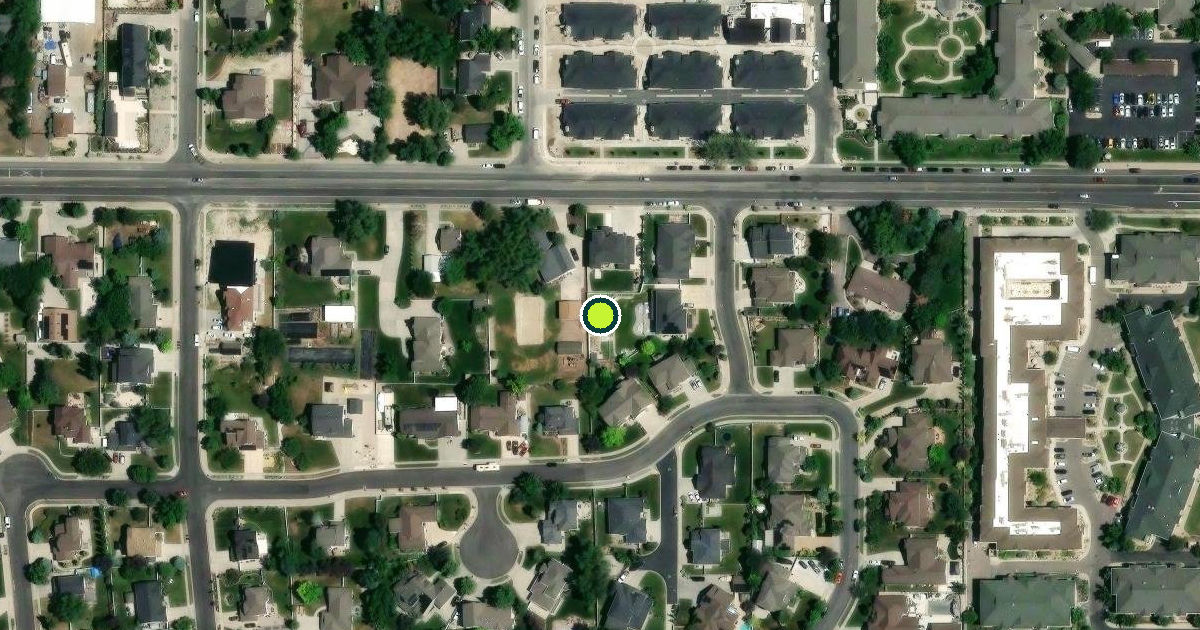 Satellite view of Sandy Pickleball Courts