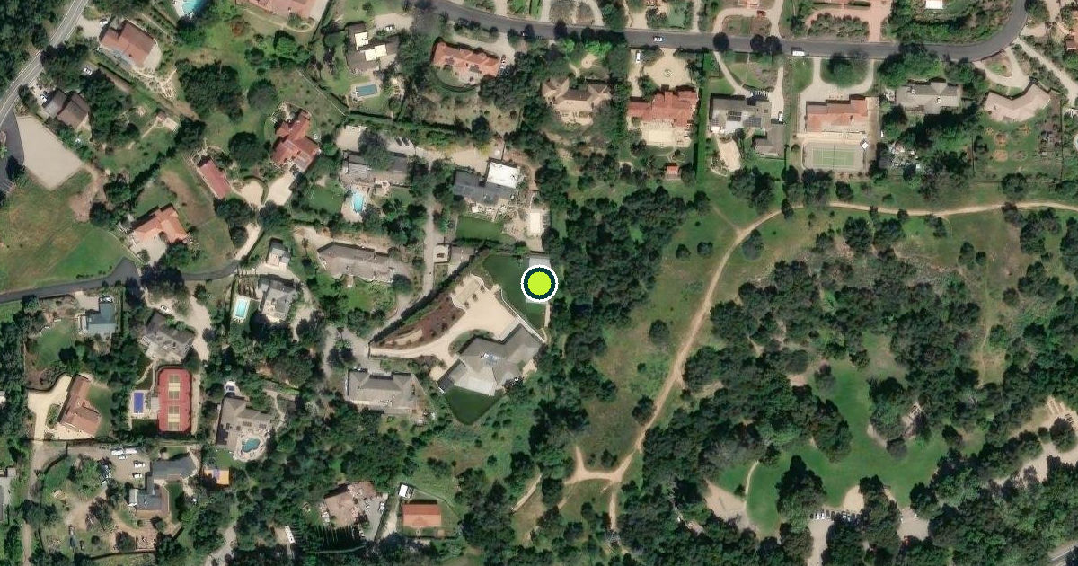 Satellite view of Santa Barbara County Pickleball Courts