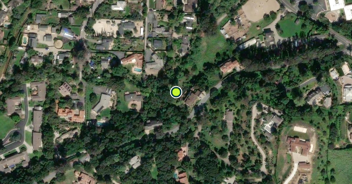 Satellite view of Santa Barbara County Pickleball Courts