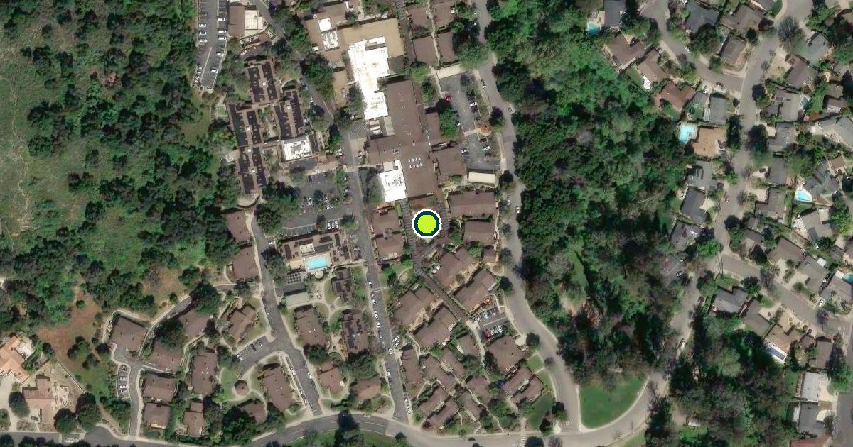 Satellite view of Santa Barbara Pickleball Courts