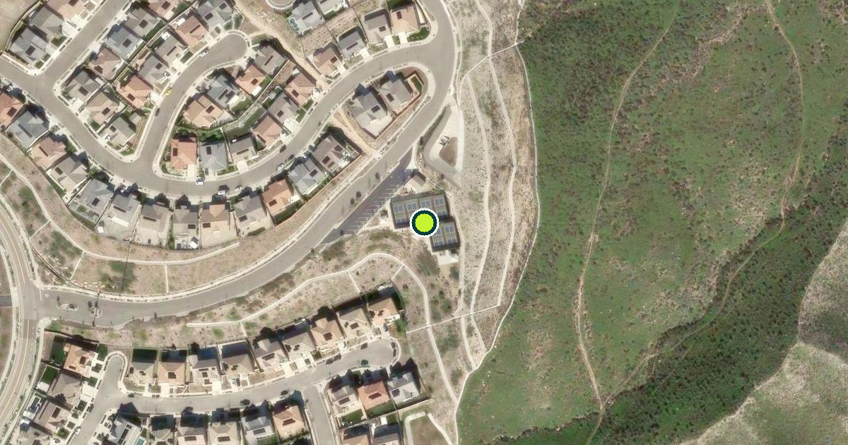Satellite view of Santa Clarita Pickleball Courts