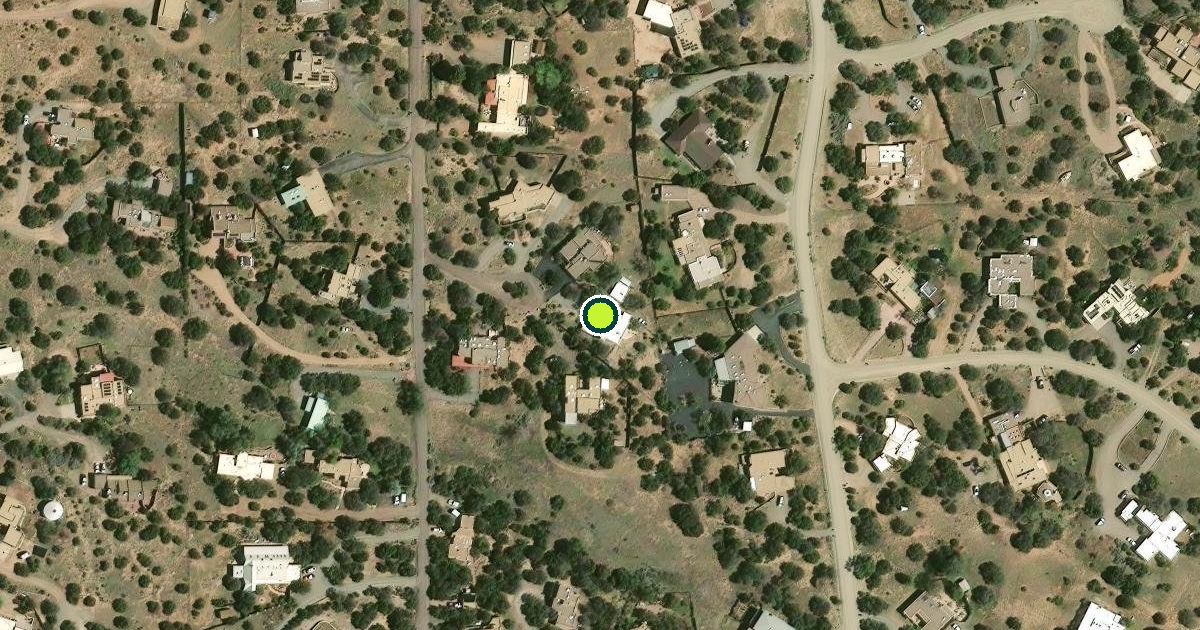 Satellite view of Santa Fe Pickleball Courts