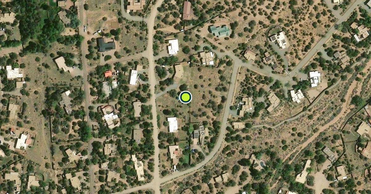 Satellite view of Santa Fe Pickleball Courts