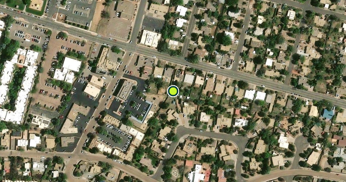 Satellite view of Santa Fe Pickleball Courts