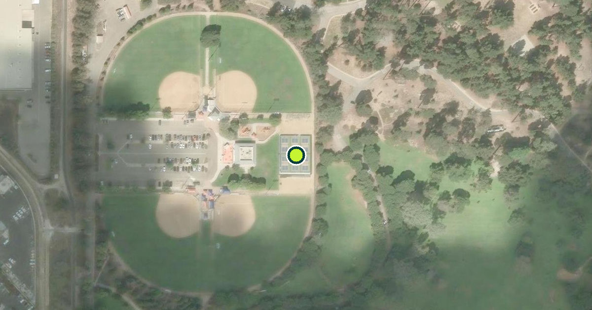 Satellite view of Santa Maria Pickleball Courts