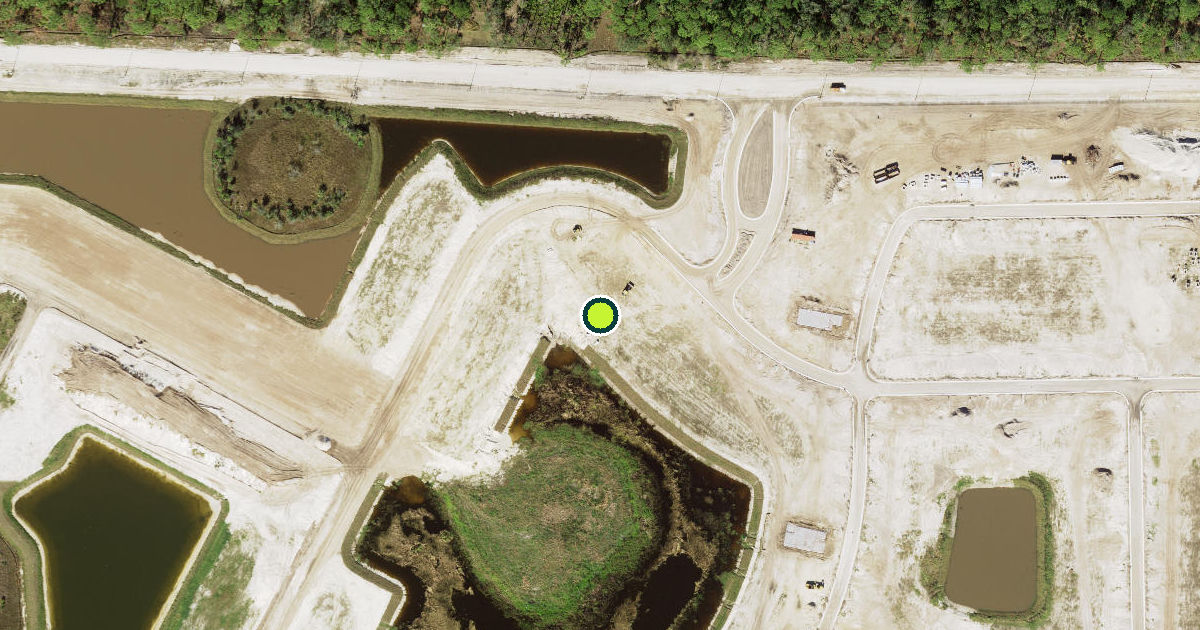 Satellite view of Sarasota County Pickleball Courts