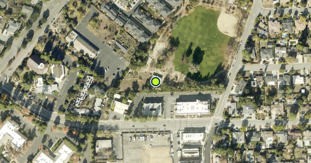 Satellite view of Saratoga Pickleball Courts