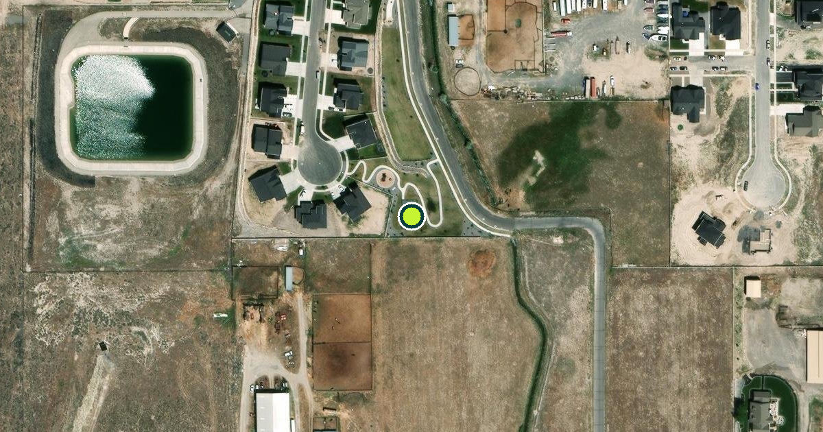 Satellite view of Saratoga Springs Pickleball Courts