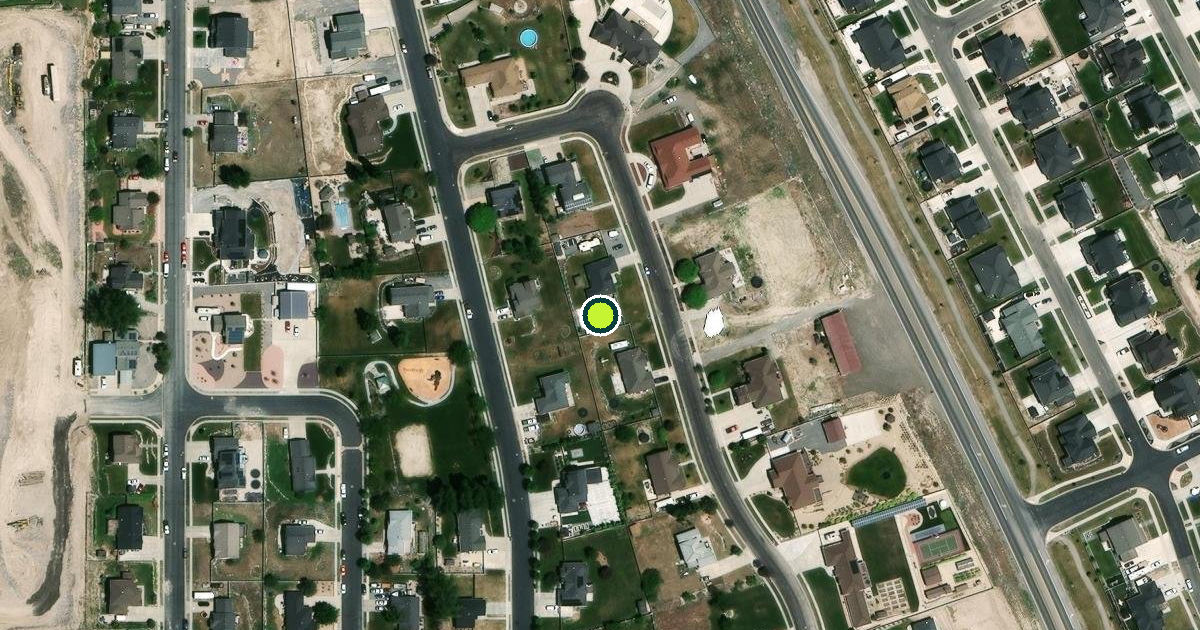 Satellite view of Saratoga Springs Pickleball Courts