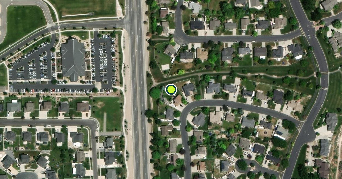 Satellite view of Saratoga Springs Pickleball Courts
